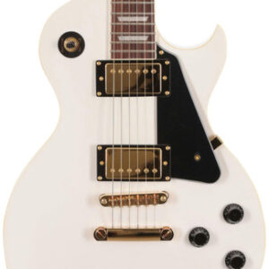 EastCoast L1 Electric Guitar in White Rosewood Fretboard and Gold Hardware