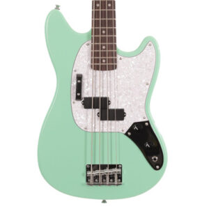 Eastcoast MSB Short Scale Bass Guitar In Seafoam Green With Rosewood Fretboard