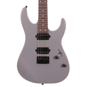 EastCoast MT1 Electric Guitar in Satin Stone Grey with Rosewood Fretboard