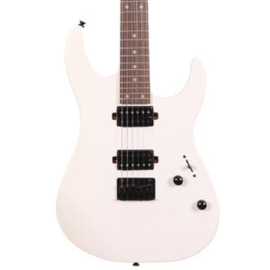 EastCoast MT1 Electric Guitar in Satin White with Rosewood Fretboard