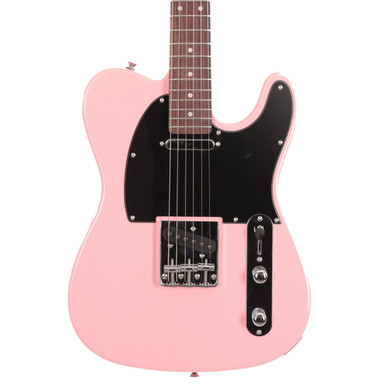 Eastcoast T1 Electric Guitar In Bubblegum Metallic With Rosewood Fretboard