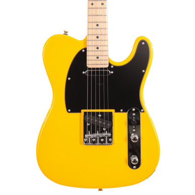 Eastcoast T1 Electric Guitar In Ferrari Yellow With Maple Fretboard