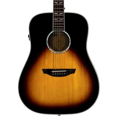 Orangewood Echo Live Dreadnought Electro Acoustic Guitar in Vintage Sunburst Gloss
