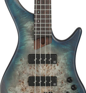 Ibanez EHB1500-CTF 4-String Bass Guitar in Cosmic Blue Starburst Flat
