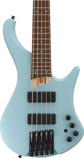Ibanez EHB605-PRM EHB Series 5-String Bass Guitar in Purist Blue Matte