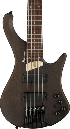 Ibanez EHB605-WNF EHB Series 5-String Bass Guitar in Walnut Flat