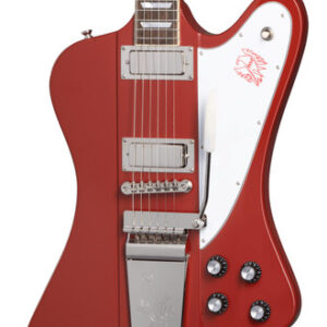 Epiphone 1963 Firebird V Electric Guitar with Maestro Vibrola in Ember Red