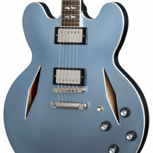 Epiphone Signature Dave Grohl DG-335 Electric Guitar in Pelham Blue