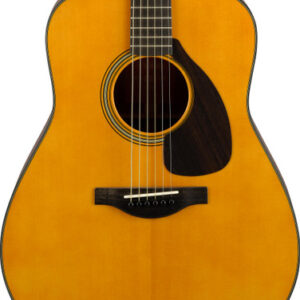 Yamaha Red Label FG5G Dreadnought Natural All-Solid Gloss Acoustic Guitar