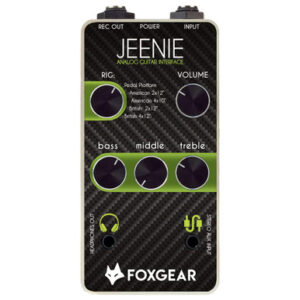 Foxgear Jeenie Analogue Guitar Interface Amp & Cab Sim Pedal