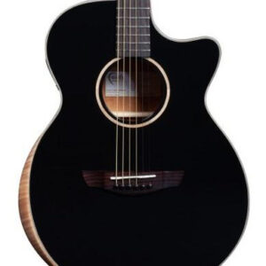 Faith Eclipse Series Venus CE Electro Acoustic Guitar in Black Gloss