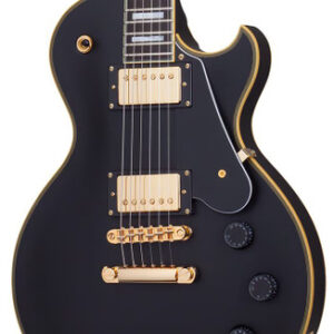 Schecter SOLO-II Custom Electric Guitar in Aged Black Satin