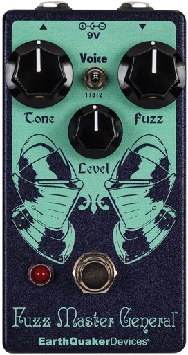 EarthQuaker Devices Limited Edition Fuzz Master General Legacy Reissue Octave Fuzz Pedal