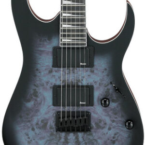 Ibanez GRG121PAR-KBF Electric Guitar in Brown Black Burst Flat