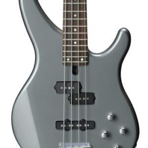 Yamaha TRBX204 4-String Bass Guitar in Grey Metallic