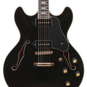 Sire Larry Carlton H7V Semi-Hollow Electric Guitar in Black