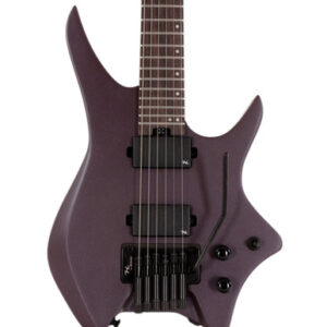HILS NEXT HN5 Headless Electric Guitar in Satin Metallic Deep Purple