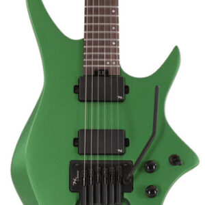 HILS NEXT HN5 Headless Electric Guitar in Satin Metallic Emerald Green