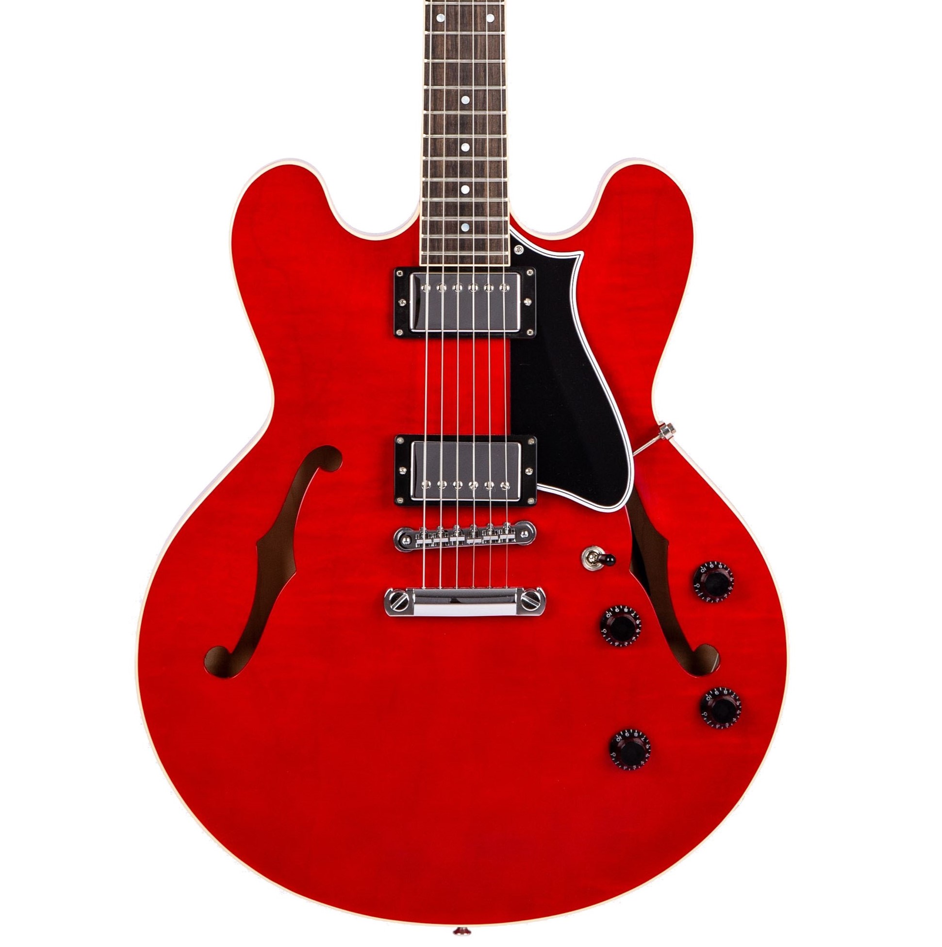 Heritage Standard II Collection H-535 Semi-Hollow Electric Guitar in Trans Cherry