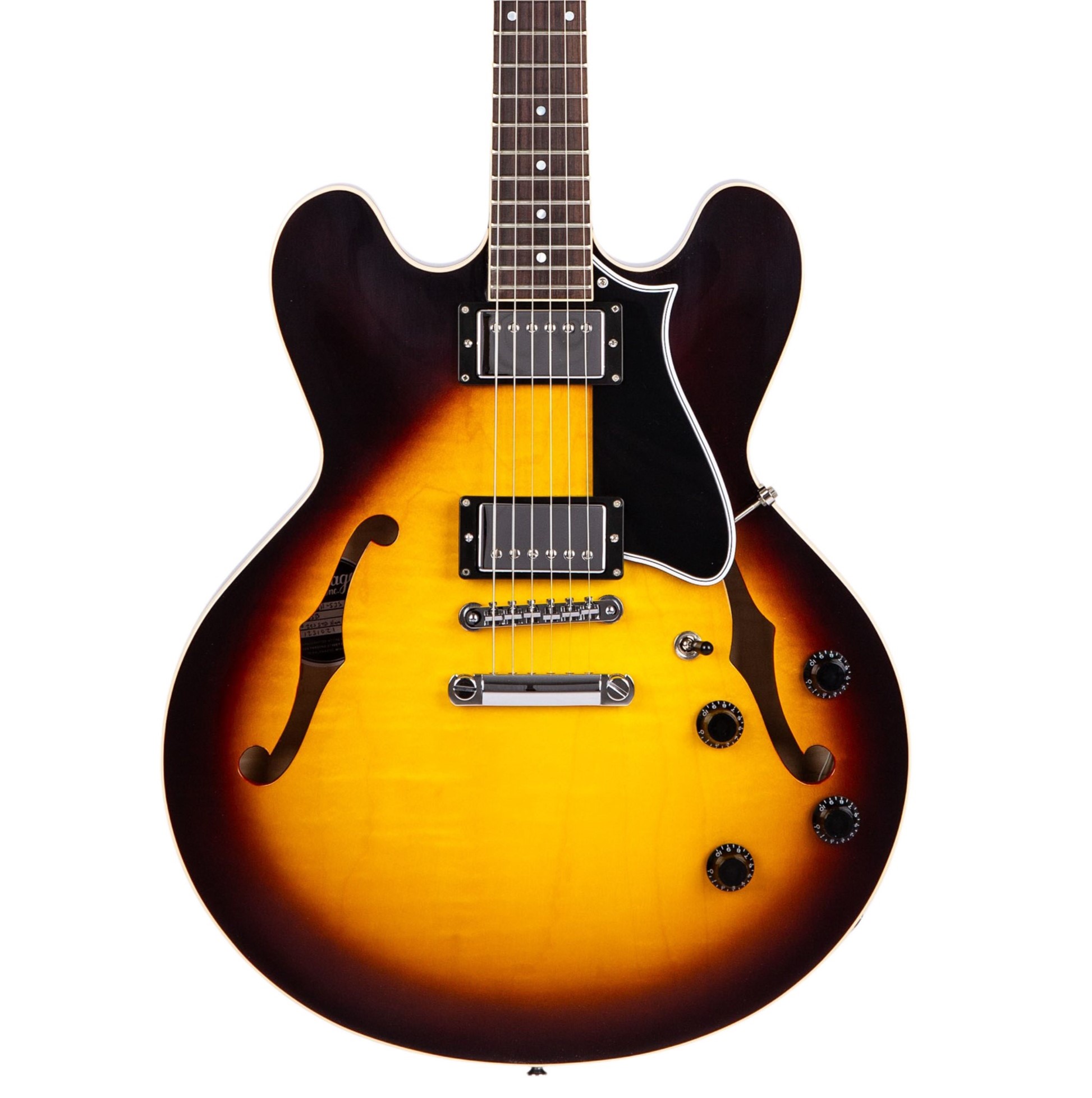 Heritage Standard II Collection H-535 Semi-Hollow Electric Guitar in Original Sunburst