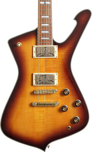 Ibanez Paul Gilbert Iceman IC420FM Electric Guitar in Violin Sunburst