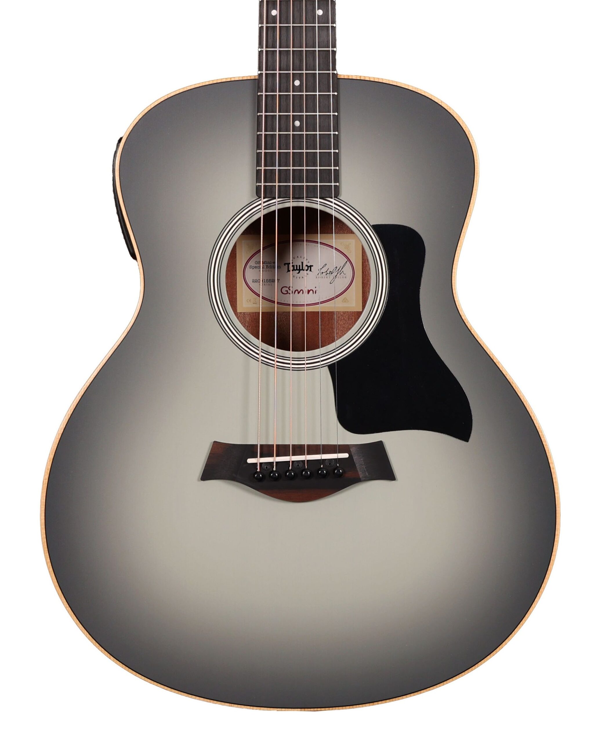 Taylor GS Mini-e Special Edition Electro Acoustic Guitar in Andertons Exclusive Silverburst