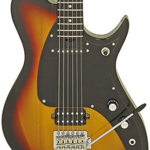 Aria J-Btone Baritone Electric Guitar in 3 Tone Sunburst