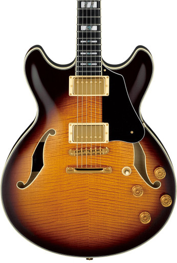 Ibanez JSM100 John Scofield Guitar in Vintage Sunburst