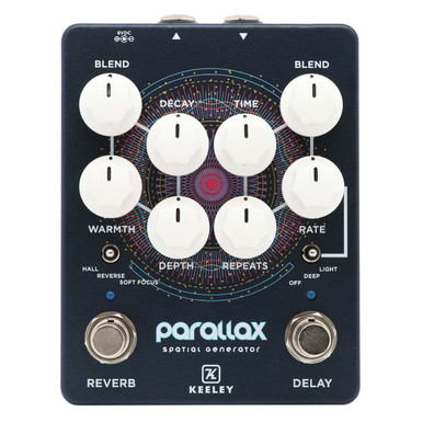 Keeley Electronics Parallax Spatial Generator Reverb & Delay Pedal