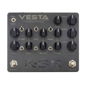 KSR Vesta 3 Channel 80s 90s Preamp Pedal