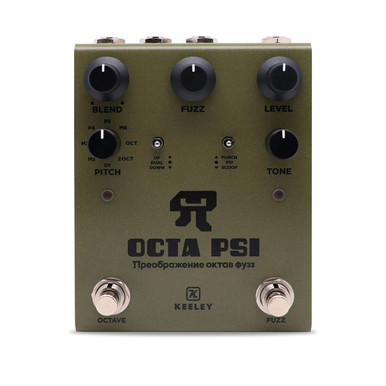 Keeley Electronics Keeley Electronics OCTA PSI Transfigurating Fuzz - XXIV Anniversary Taiga Mod
