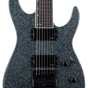 ESP LTD M-1007 7-String Baritone Evertune Electric Guitar in Granite Sparkle