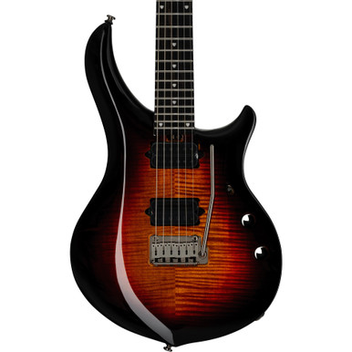 Sterling by Music Man Majesty Dimarzio John Petrucci Signature Electric Guitar in Tiger Eye