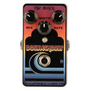 Mr Black DoubleChorus Diamond Sunset Chorus Pedal in Black