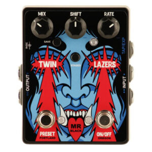 Mr. Black Twin Lazers K1 Dual Phase-Shifter Pedal
