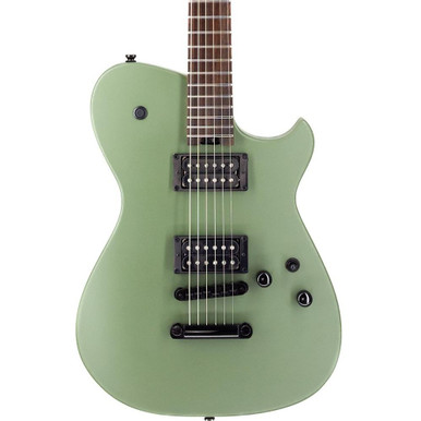 Manson Meta Series MBM-2H Matt Bellamy Signature Electric Guitar in Satin Olive Green