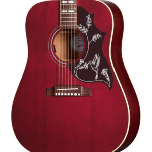Gibson Hummingbird Special Electro Acoustic Guitar in Satin Wine Red