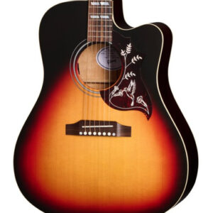 Gibson Hummingbird Studio EC Electro Acoustic Guitar in Tri-Burst Satin