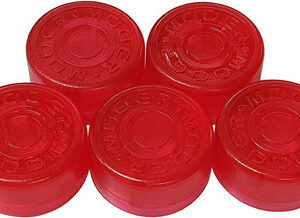 Mooer Guitar Pedal Footswitch Topper 5-Pack, Red