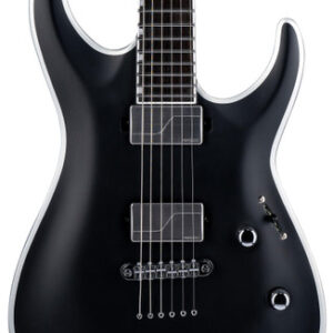 ESP LTD MH-1000NT Electric Guitar in Black Satin with Bold Binding