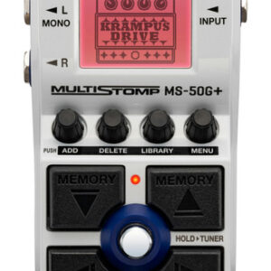 Zoom MS50G+ MultiStomp Guitar Pedal