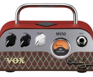 Vox MV50-BM Brian May Edition NuTube Amp Head with Treble Boost in Red