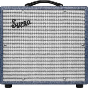 Supro 1608R Montauk 1x10 15W Combo Amp in Blue Rhino Hide