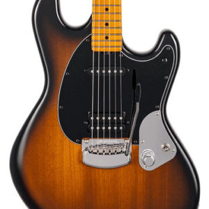 Music Man Dustin Kensrue StingRay Electric Guitar in Dark Satin Tobacco Burst
