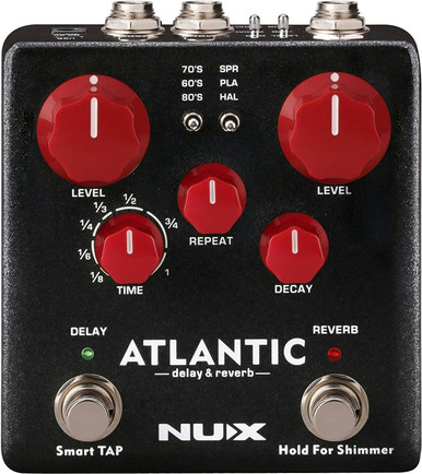 NUX NDR-5 Atlantic Delay Reverb Dual Pedal