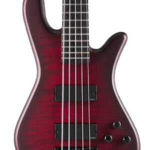 Spector NS Pulse II 5-String Bass Guitar in Black Cherry Matte