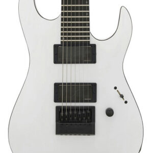 BC Rich Andy James Signature Assassin 7 String Electric Guitar in Satin White
