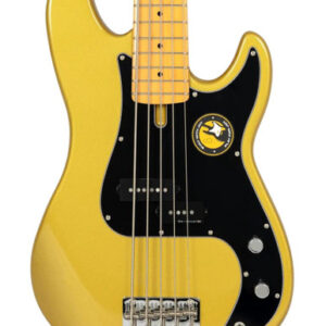 Sire Marcus Miller P5 5-String Bass Guitar in Metallic Gold