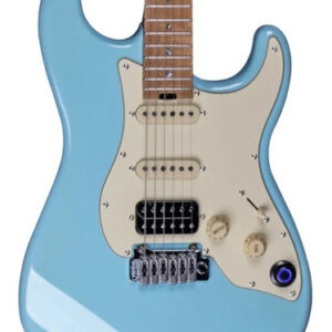 Mooer GTRS P801 Professional Intelligent Guitar In Blue Roasted Maple Board