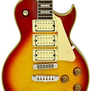 Aria PE-590AF Electric Guitar in Aged Cherry Sunburst